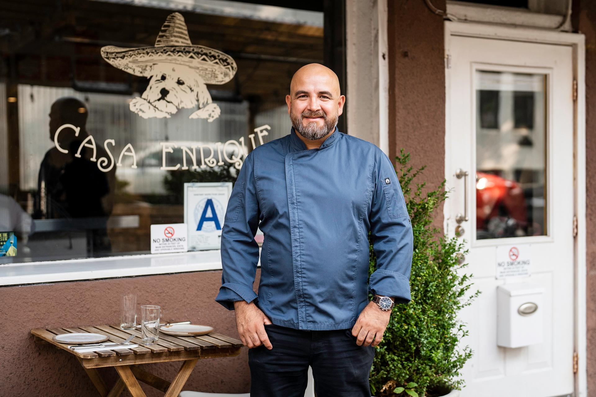 Portait of Chef Cosme Aguilar