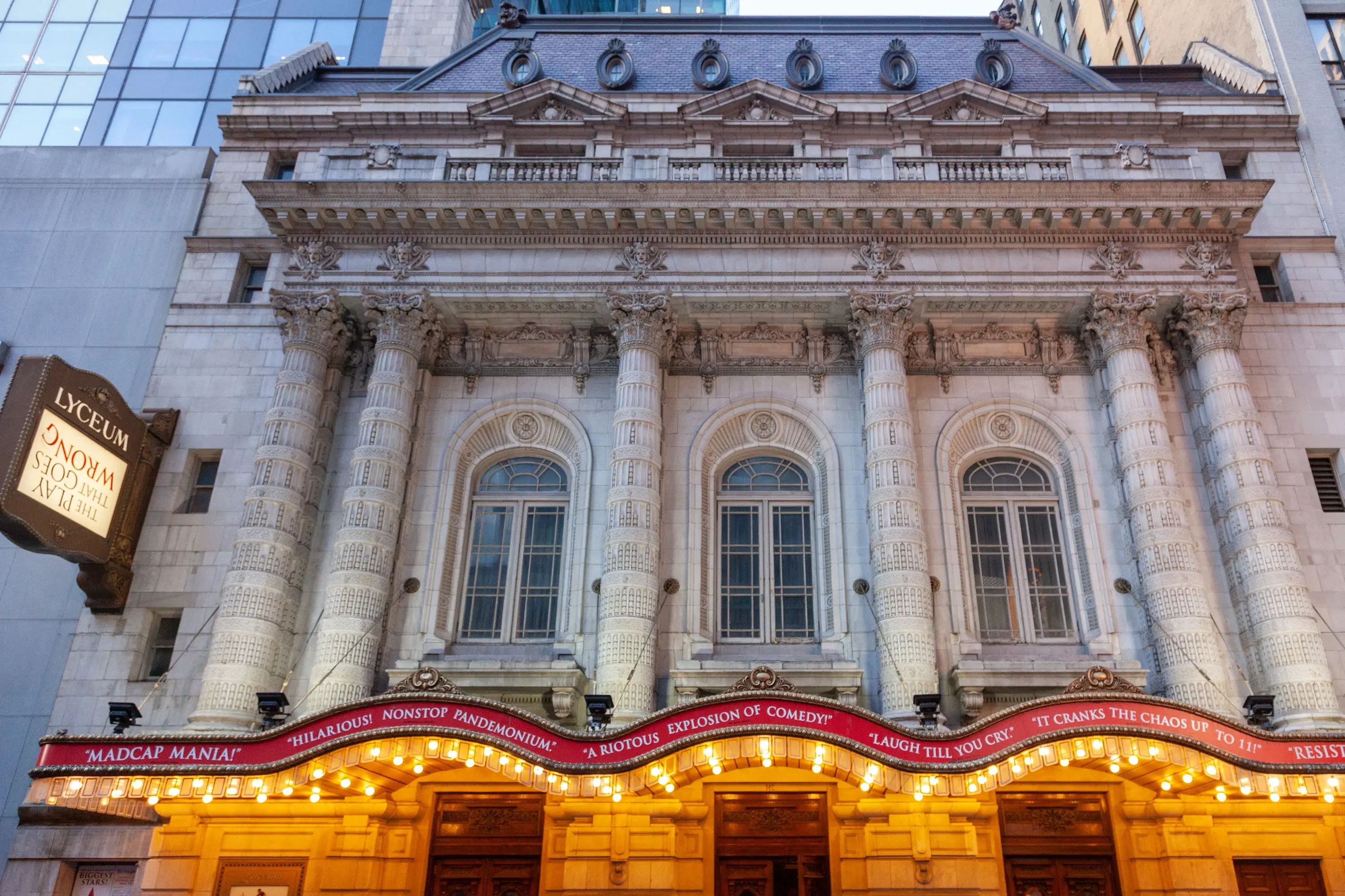 The-Play-That-Goes-Wrong-Broadway-Times-Square-Manhattan-NYC-Marquee-Theatre-Broadway-Week-David-La-Spina