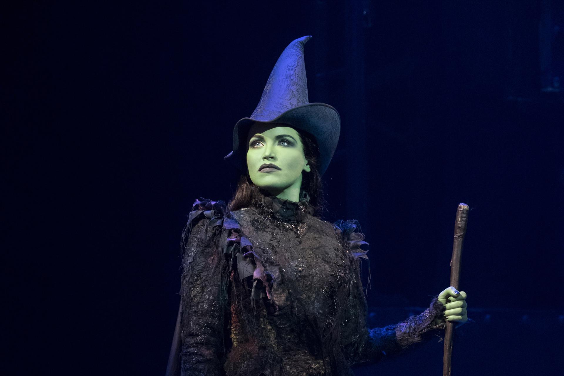 Still of Wicked the musical on Broadway 