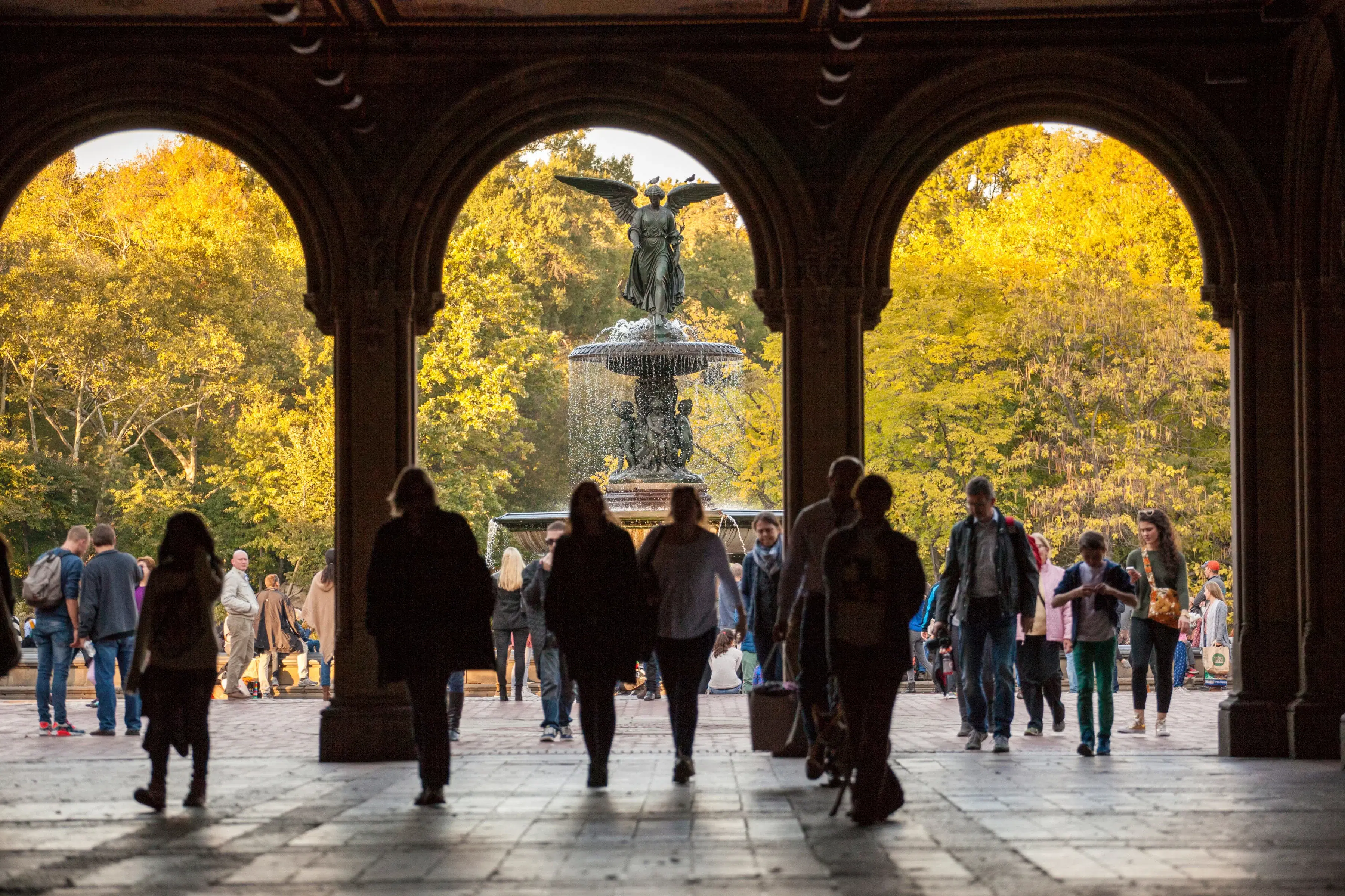 The terrace at Central Park 