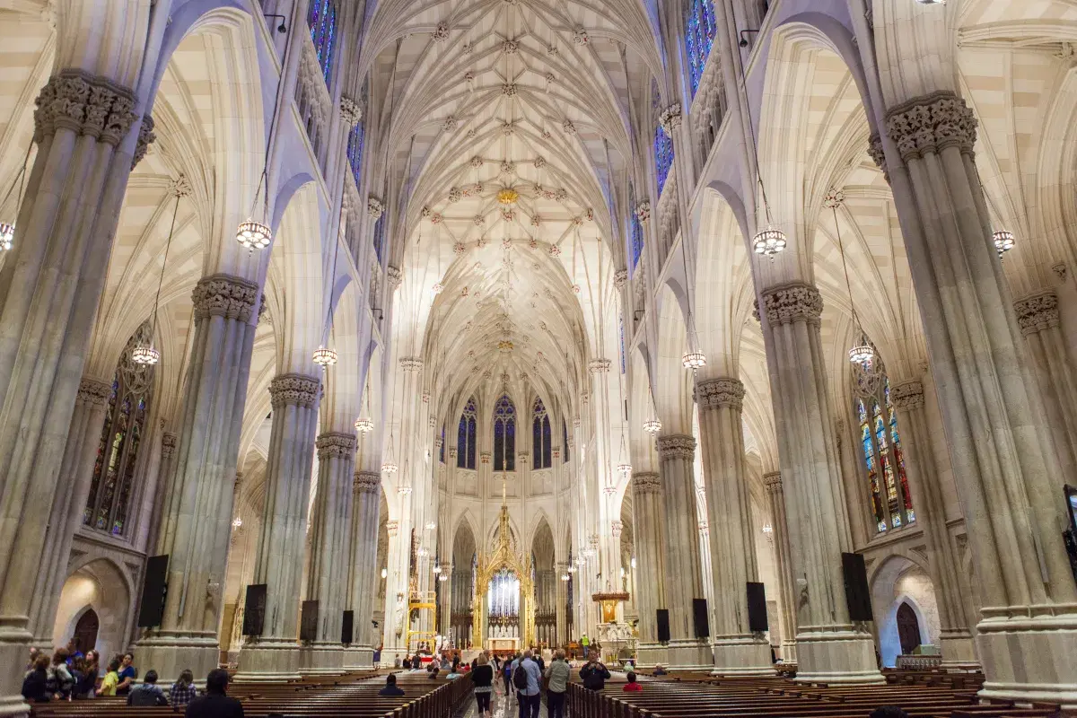 Interior of St. Patricks Cathedral 