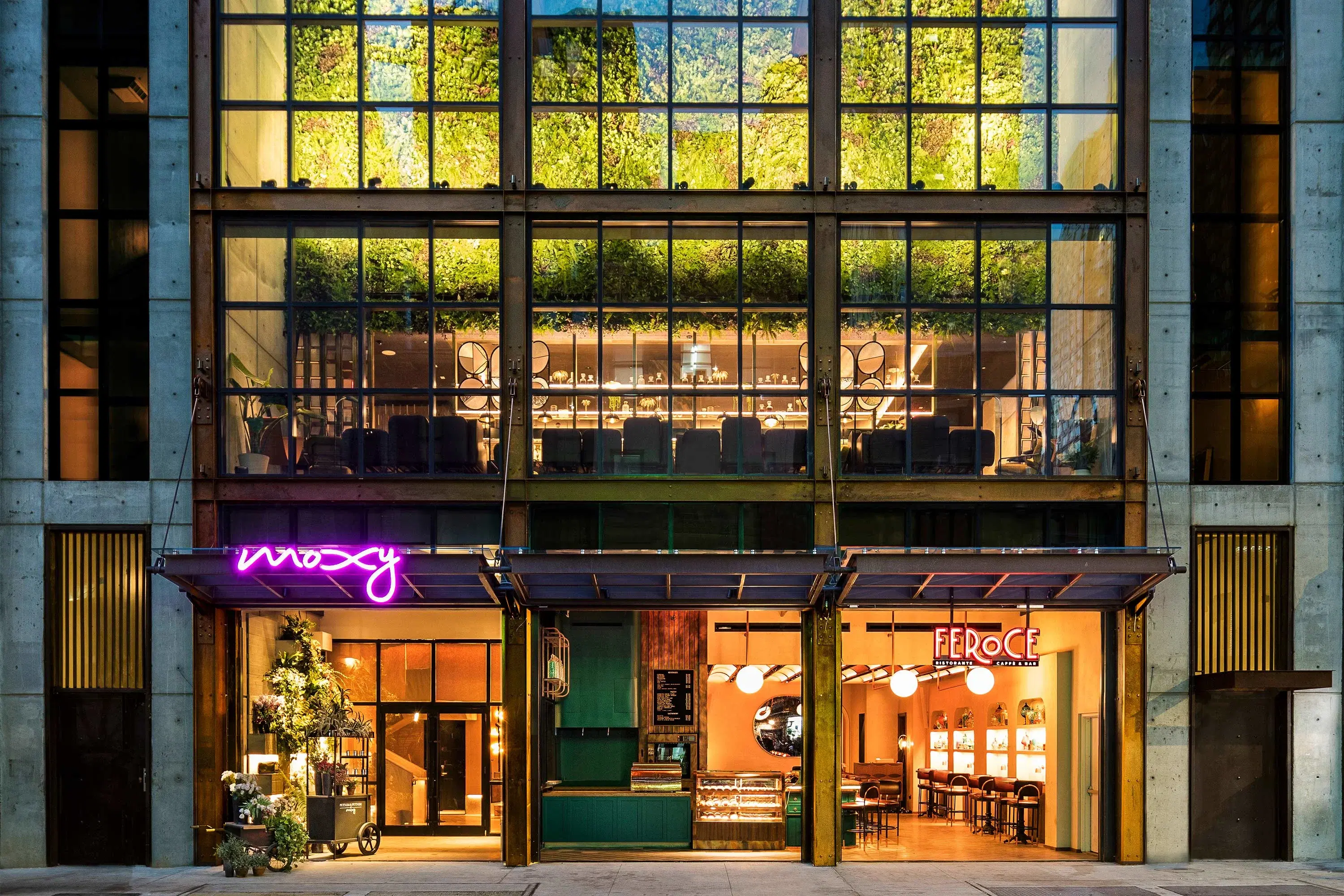 moxy chelsea, exterior