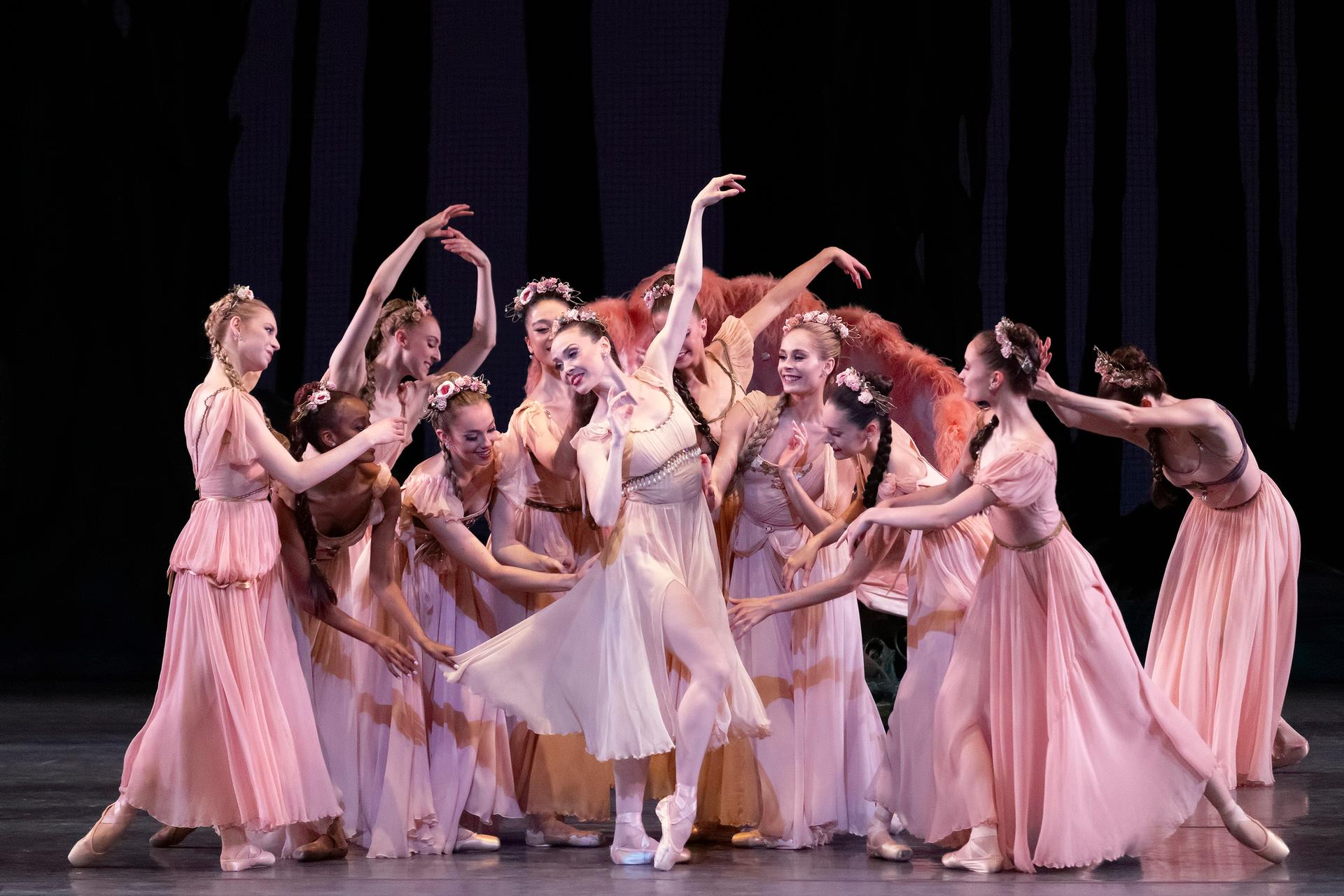 New York City Ballet, on stage
