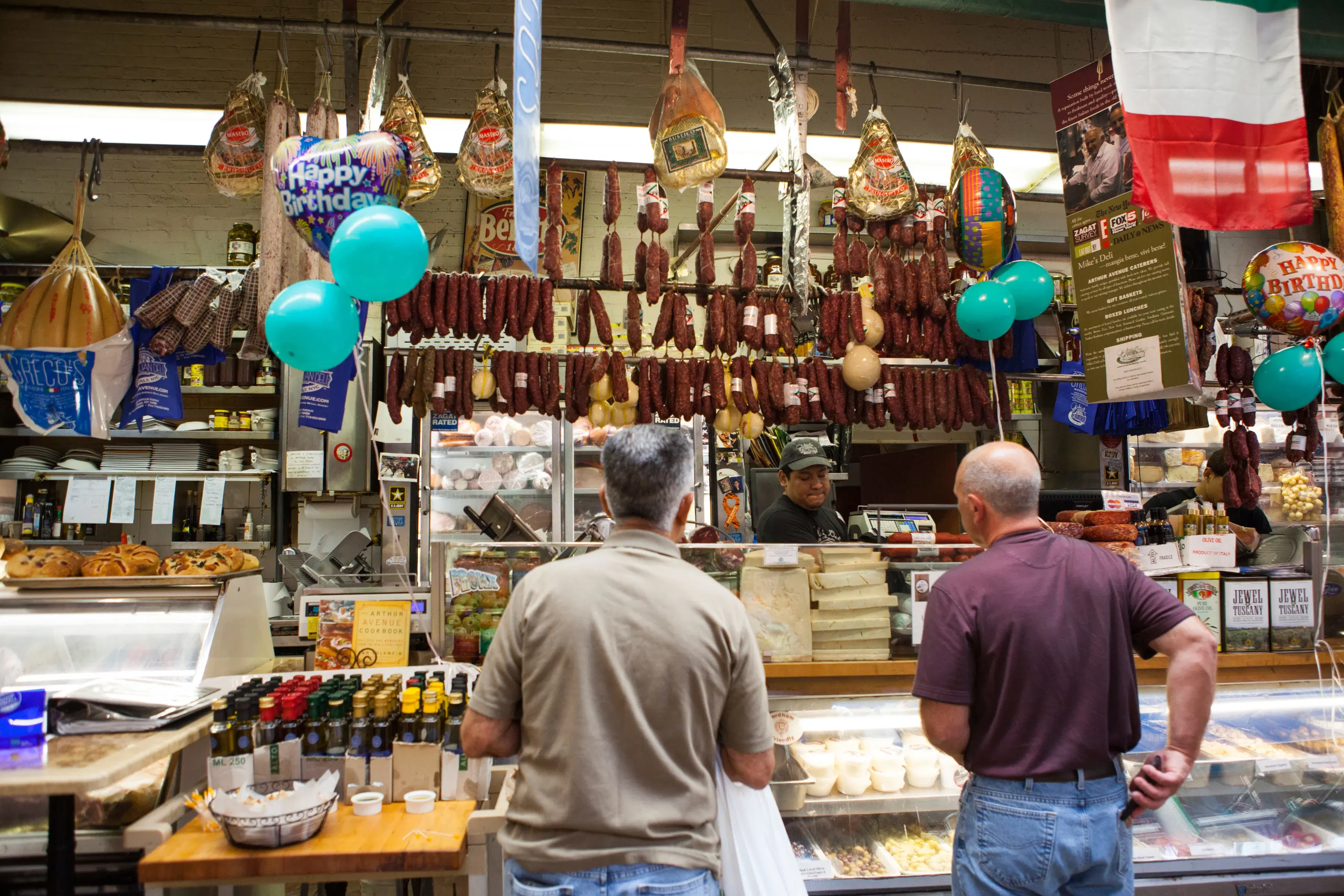 Mike's Deli in the Arthur Avenue Retail Market 