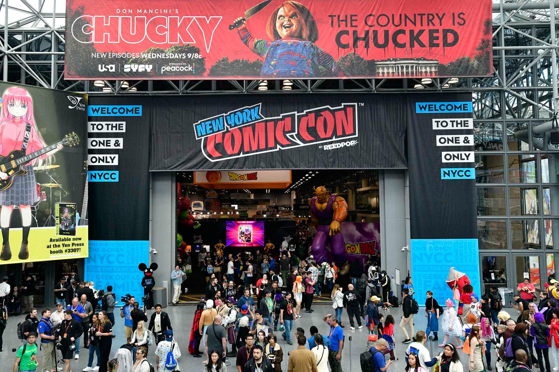 Entrance to New York Comic Con 