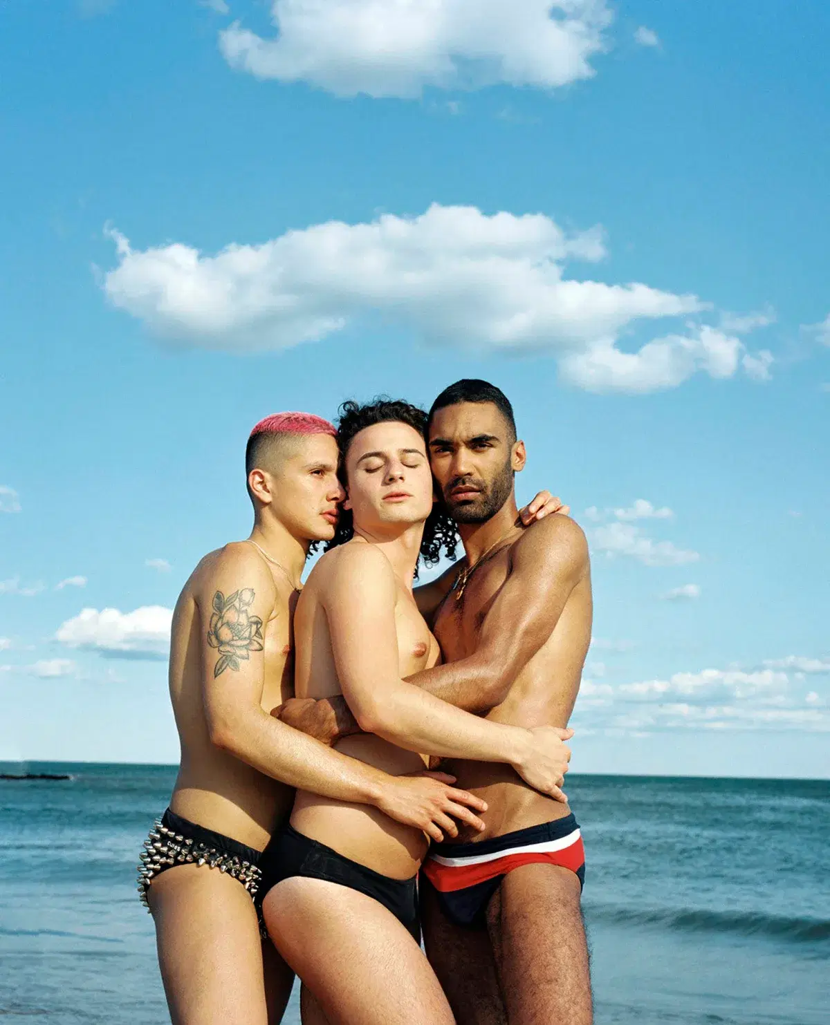 People at Jacob Riis Park Beach