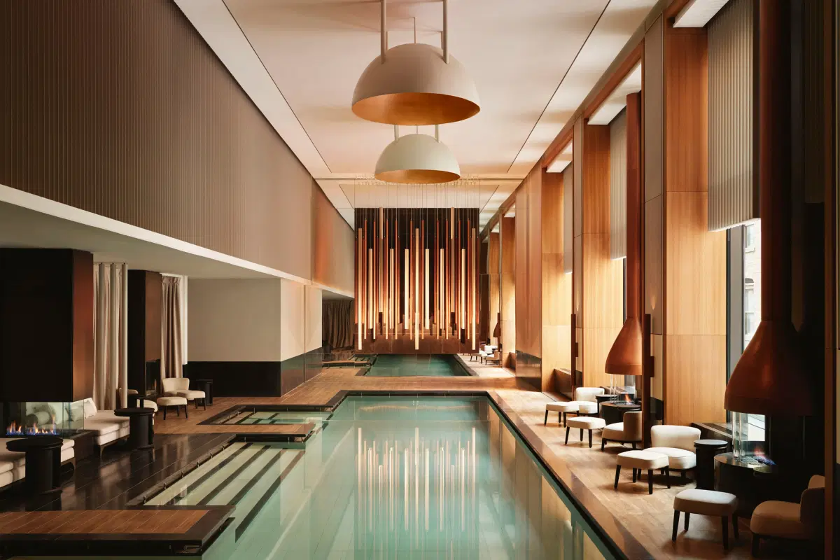 Pool at Aman Spa New York