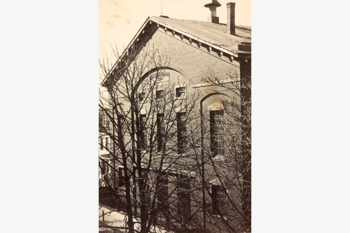 Plymouth Church of the Pilgrims, Brooklyn, 1863. 