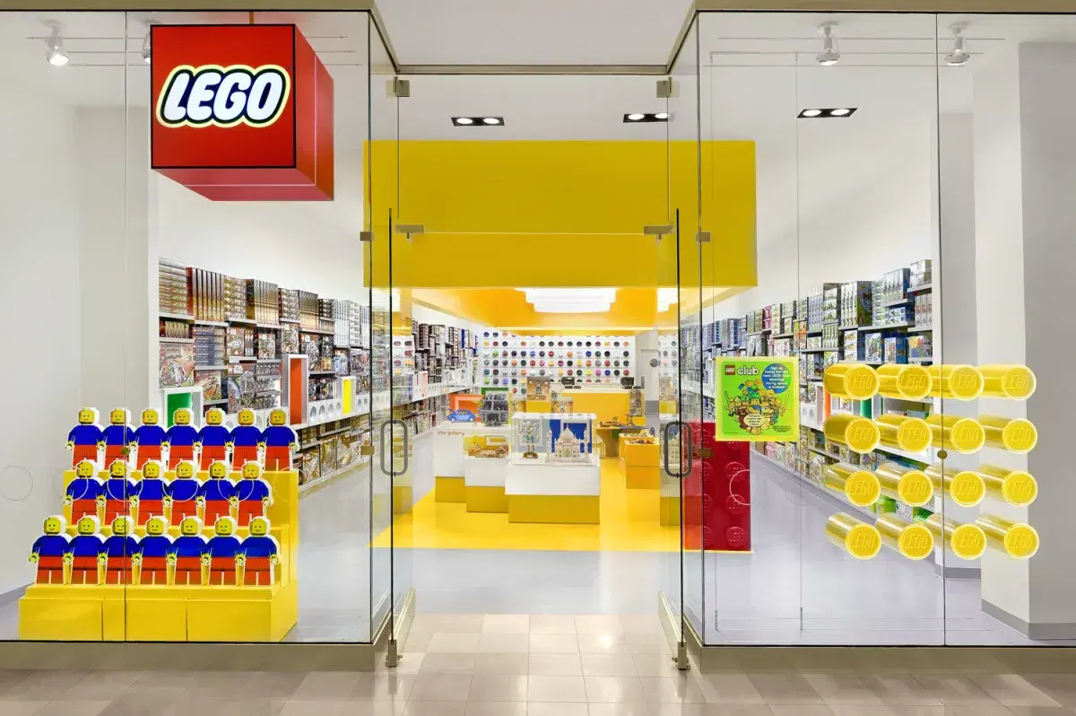 The Lego Store. Courtesy, Lego Store