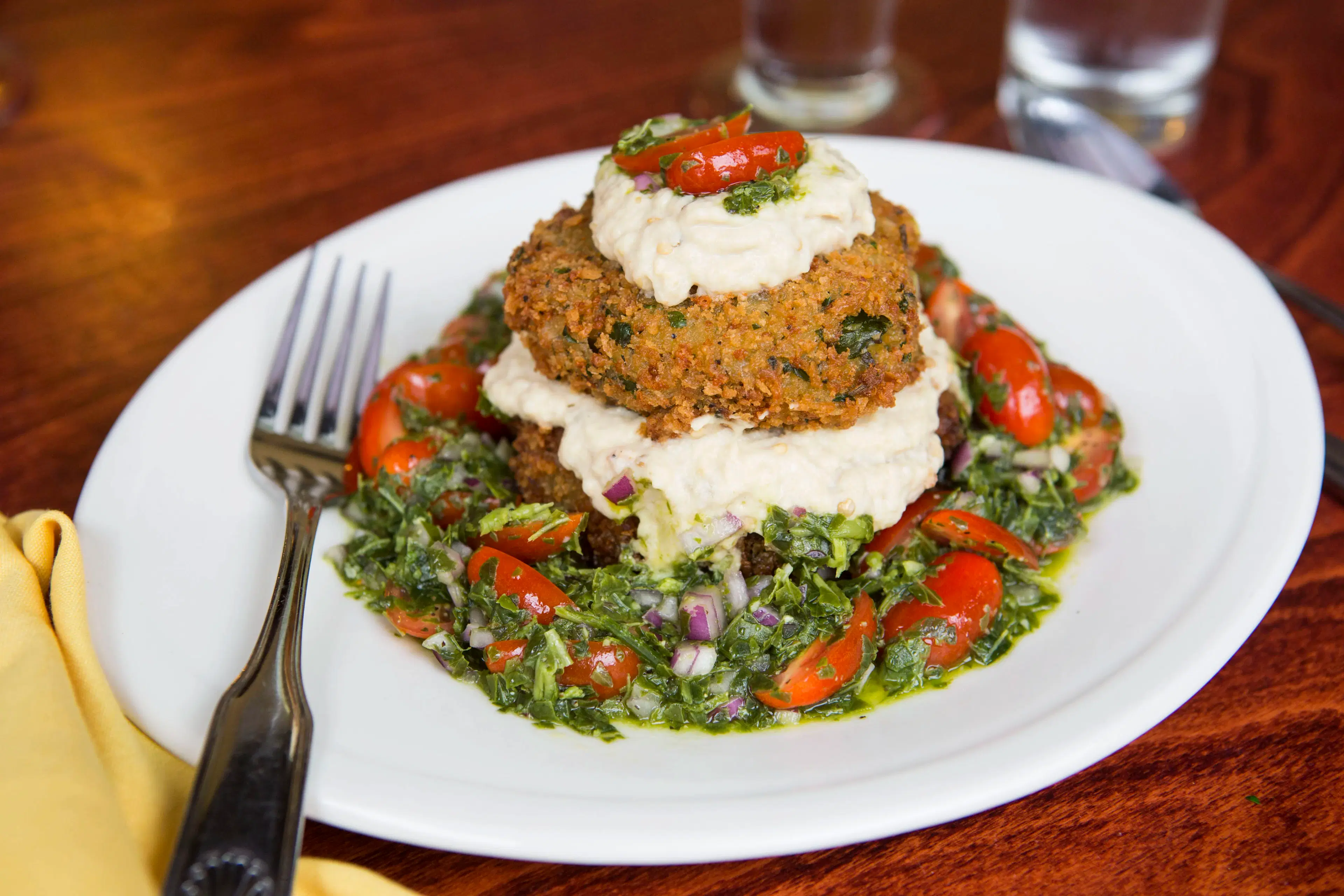 Eggplant Napoleon, Tanoreen