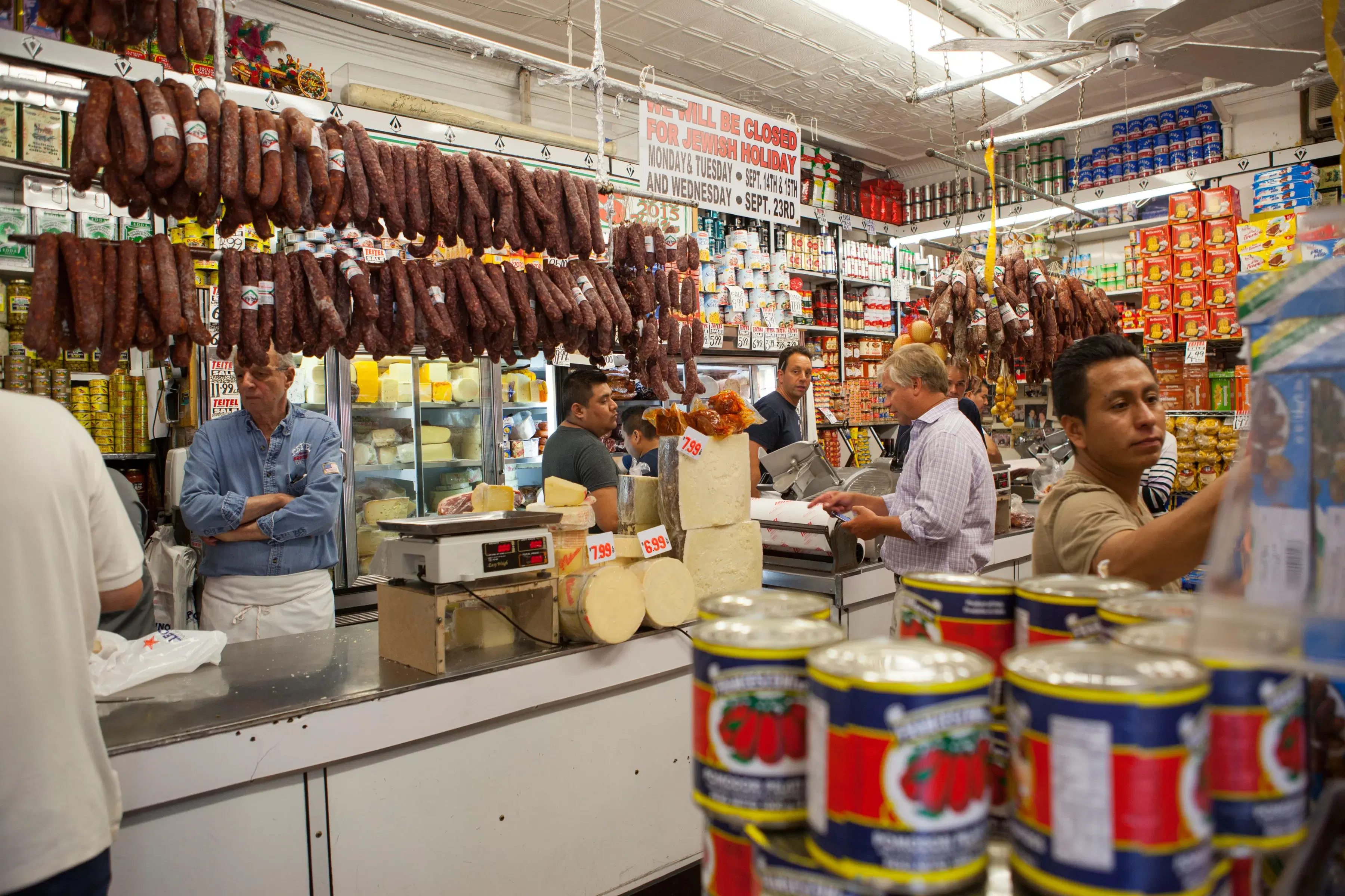 Teitel Brother's Market in the Bronx 