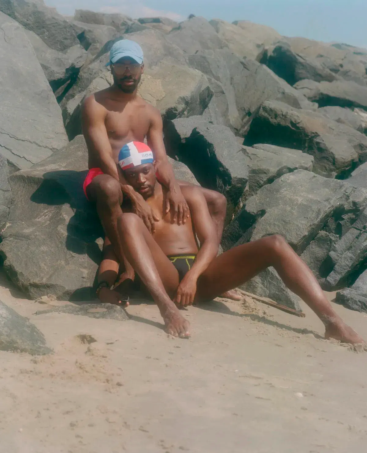 People at Jacob Riis Park Beach